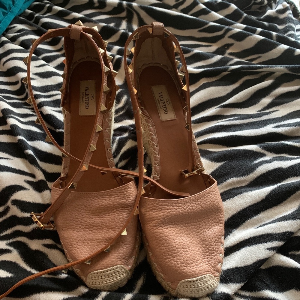 Valentino espadrilles never worn size 41